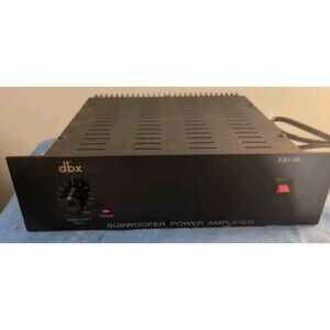 DBX Model XB140 Subwoofer Power Amplifier Vintage TURNS ON Music Sound Bass